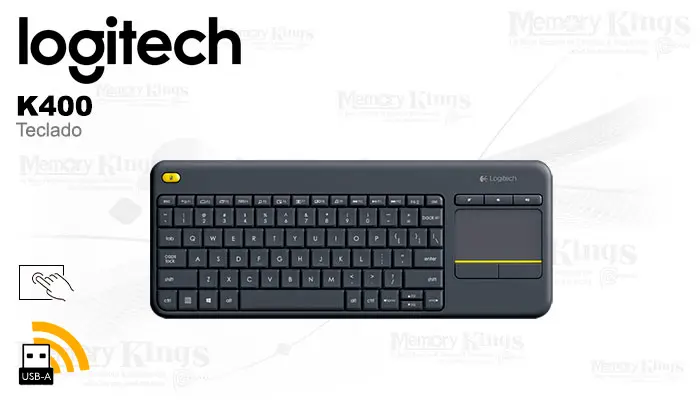 Logitech Touch K400 Plus para Smart Tv Wireless