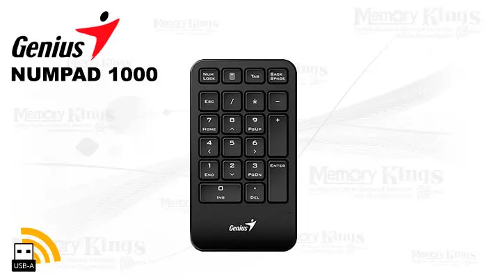 Numerico Genius Numpad 1000 Wireless