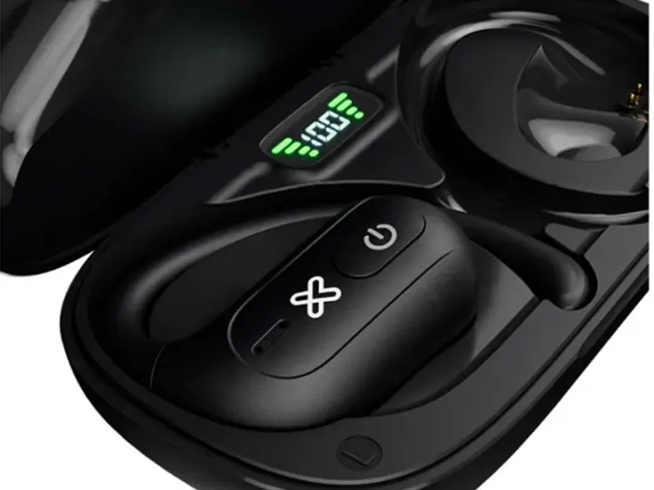 Klip Xtreme Openbuds IPX5 Bluetooth Black