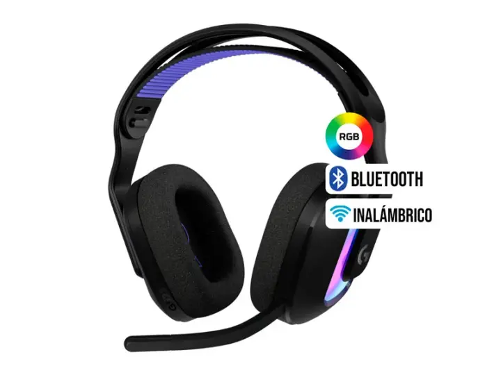 LOGITECH Gaming Logitech G G522 90H Lightspeed Bluetooth RGB cable USB-C Black