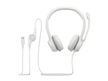 Logitech H390 USB Noise Cancelling White