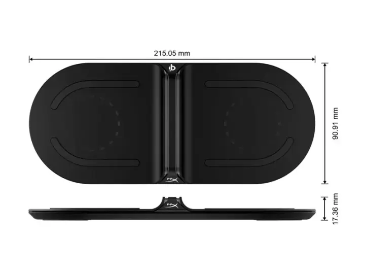HyperX Cargador Inalambrico Qi ChargePlay Base