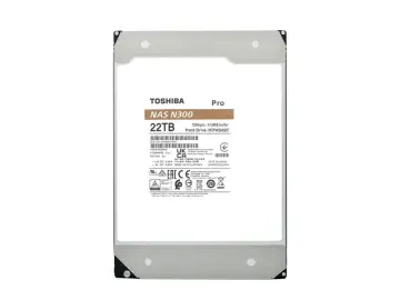 de 22TB Interno Toshiba N300 PRO NAS 512MB