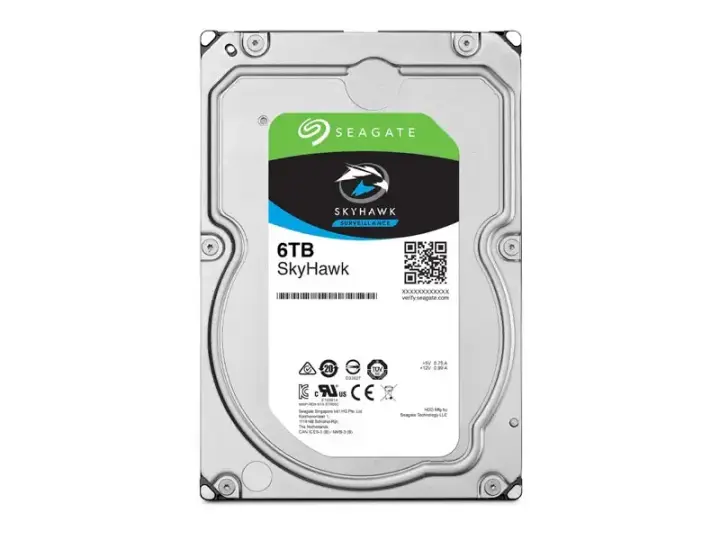 de 6TB Interno Seagate SkyHawk NVR SATA 3.5" 256MB