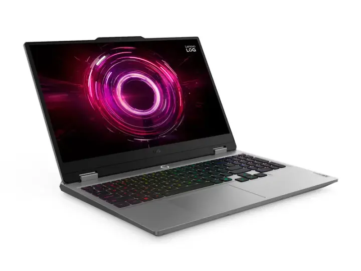 Laptop Gamer Lenovo LOQ 15AHP10 15.6" AMD Ryzen 7-250 16GB SSD512GB RTX5050 8GB No incluye Windows