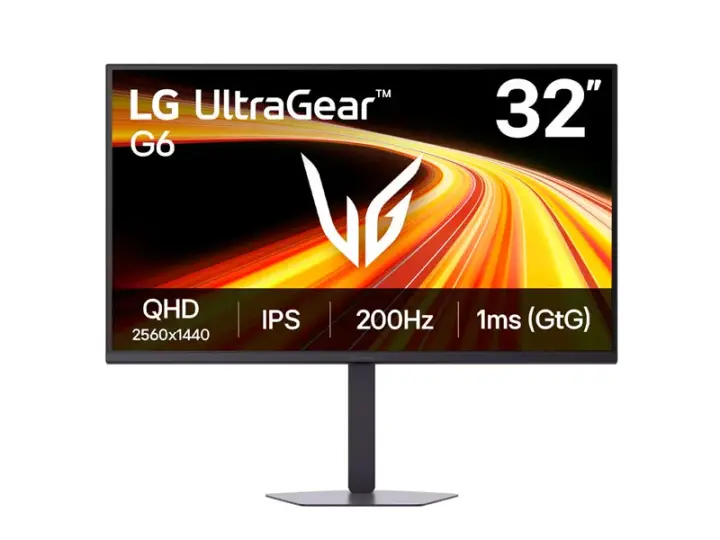 LG 32 UltraGear 32G620B-B 32" QHD 200Hz 1ms HDMI DP
