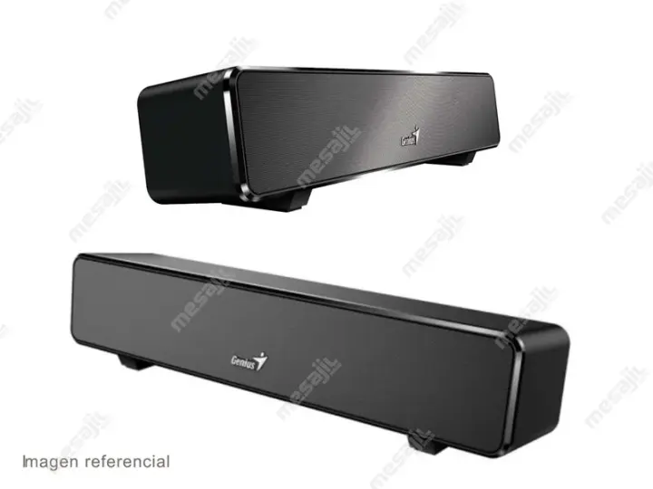 Genius Sound Bar 100 Mini 6W 3.5mm USB power Black