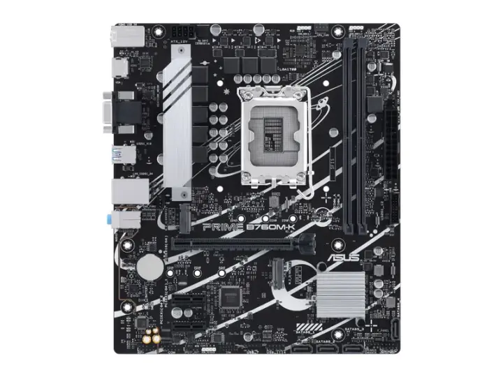 ASUS Prime B760M-K Intel LGA1700 DDR5 HDMI/Dual M.2/VGA/RJ-45