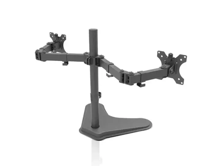 Soporte Klip Xtreme Para 2 Monitores 13" a 32" Brazo Articulado