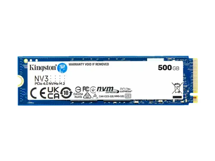KINGSTON Unidad SSD Interno M.2 2280 500GB Kingston NV3 NVMe PCle 4.0