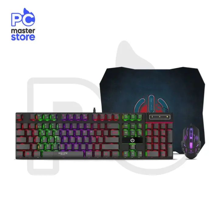 Kit Gamer Enkore Bravio 3 G1000-3 Teclado +MOUSE+ Pad
