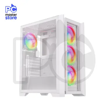 Halion Gamer Titan 109 Vidrio White 4 Fans ARGB S/F