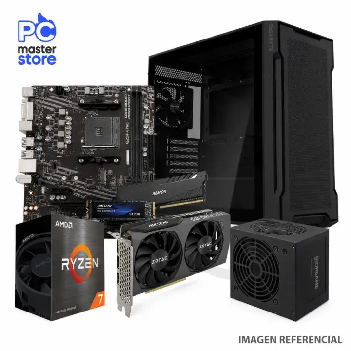 PC Gamer Ryzen 7 5700 RTX 3050 16GB