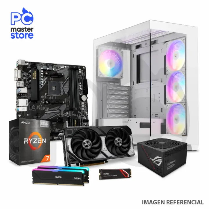 PC Gamer Ryzen 7 5700 RTX 5060 32GB WiFi