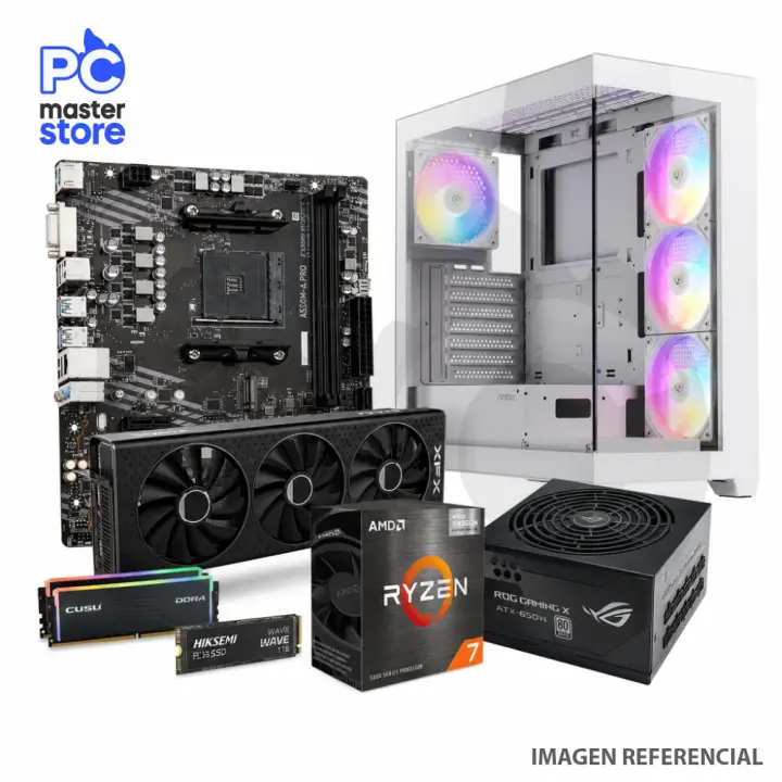 PC Gamer Ryzen 7 5700 RX 7600 XT 32GB