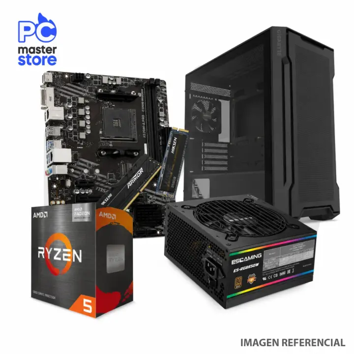 PC Ryzen 5 5600GT 8GB DDR4 SSD M.2 256GB