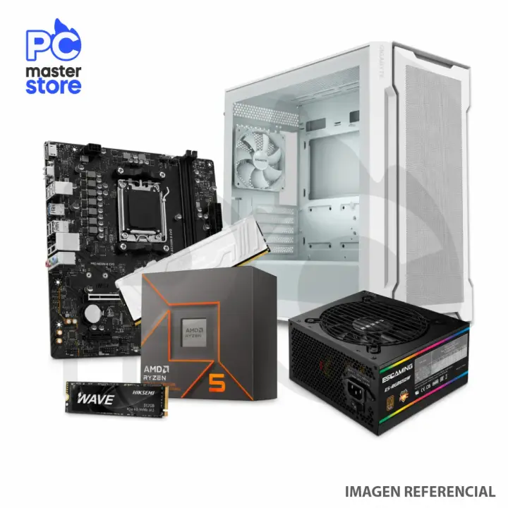 PC Ryzen 5 8500G 16GB SSD 512GB White