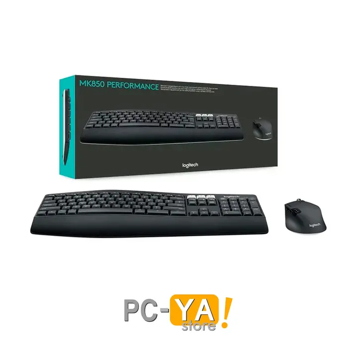 Logitech Kit TECLADO+ Mouse MK850 Wireless USB Black