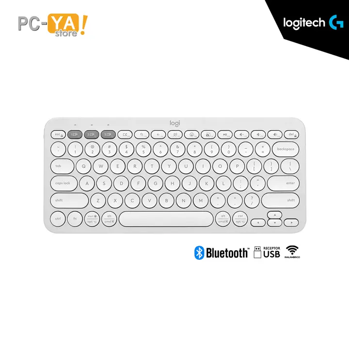 Logitech Pebble 2 K380S BLUETOOTH/WIRELESS Sp Blanco