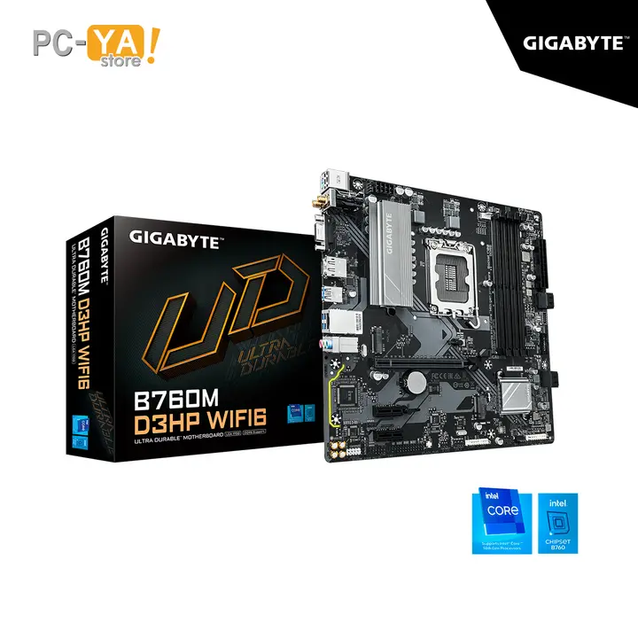 Gigabyte B760M D3HP WIFI6 D5 LGA 1700 4DDR5 HDMI DP VGA Micro ATX