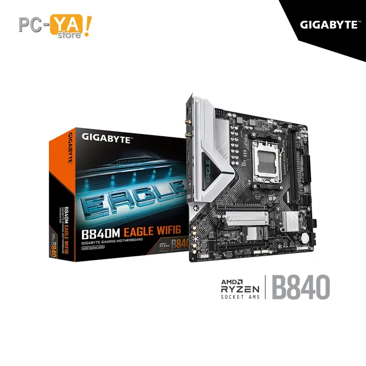 Gigabyte B840M Eagle WIFI6 Chipset AMD B840 Socket AM5 2DDR5 HDMI DP ATX