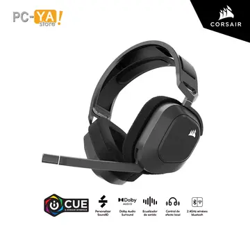Corsair Gamer HS80 Max Inalambrico Bluetooth Dolby Atmos Gris Oscuro
