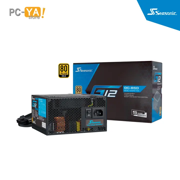 Seasonic G12 GC-850 850Watts 80 Plus GOLD- ATX 3.0/PCIE