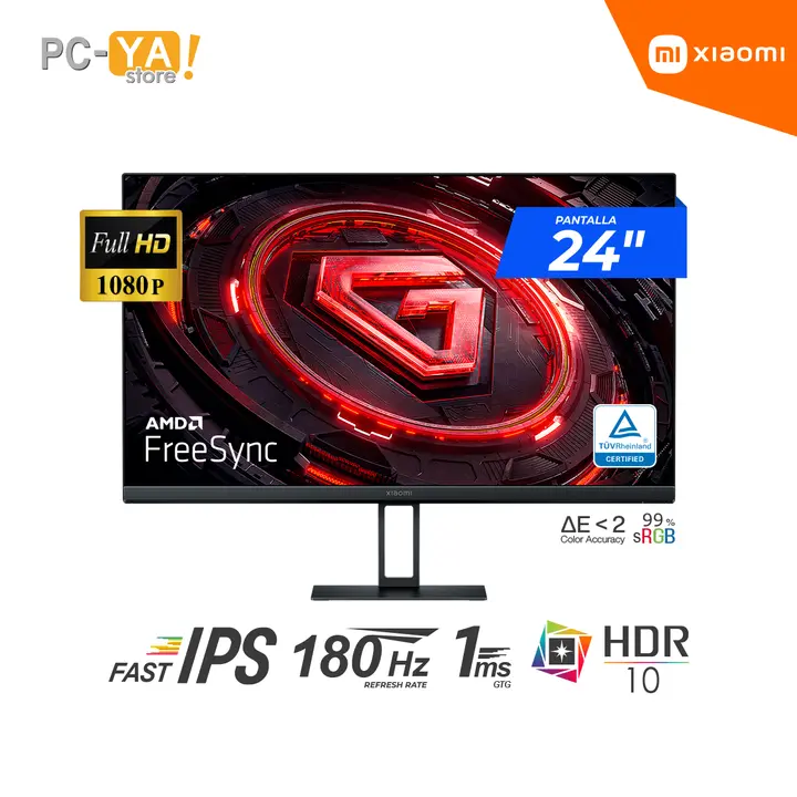 Xiaomi G24i 24" FHD FastIPS 1920x1080 180HZ 1MS 99%sRGB AMD Radeon Freesync