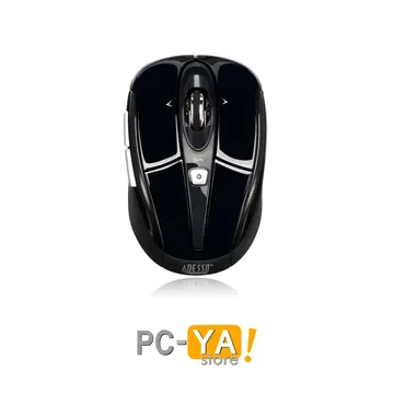 Nano Adesso S60, Inalambrico 2.4GHZ USB 1600DPI Negro