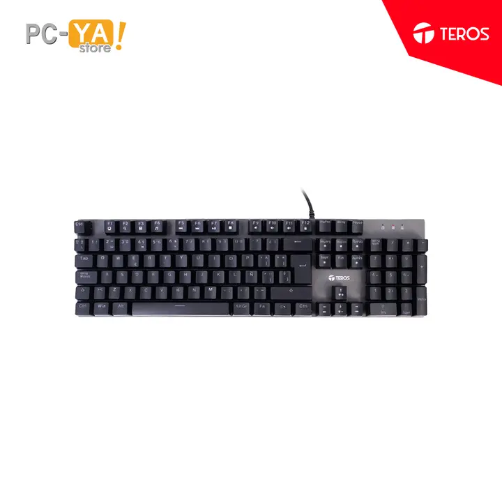 Teros Gamer TE-4074G RGB USB 2.0, Negro