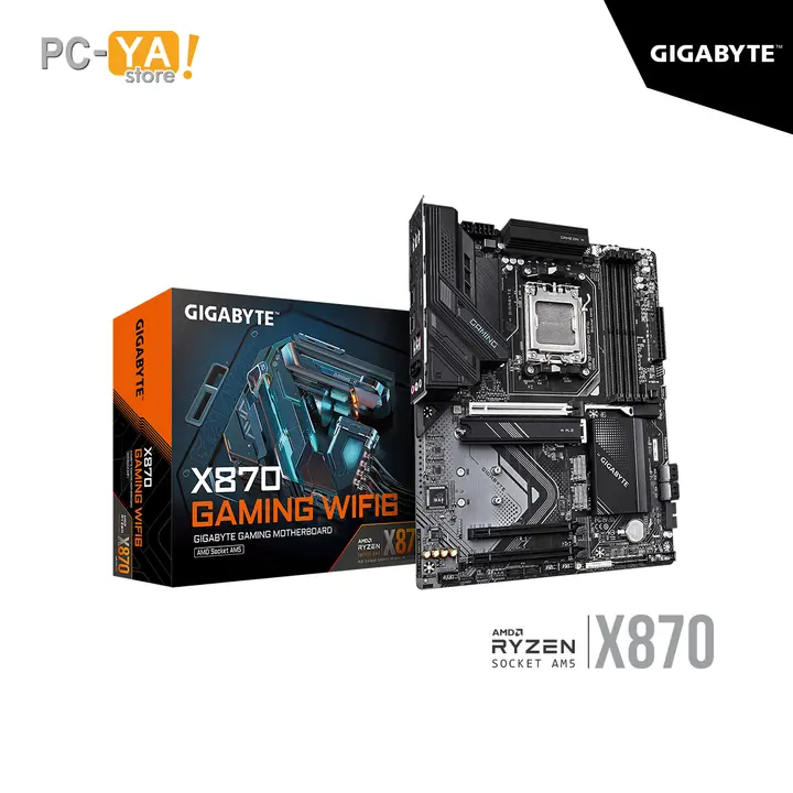 Gigabyte X870 Gaming WIFI6 Chipset AMD Socket AM5 4DDR5 192GB HDMI DP ATX