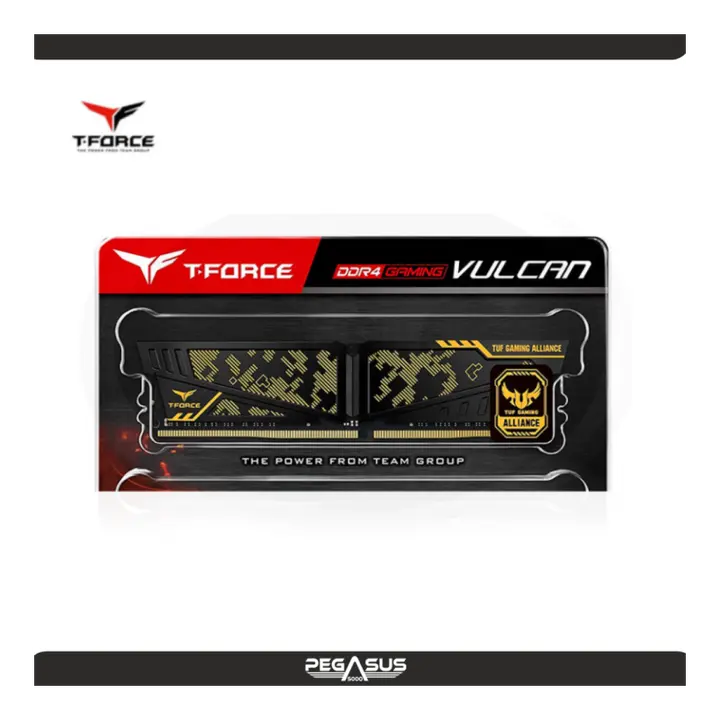 T-FORCE VULCAN ALLIANCE TUF GAMING 8GB 3200MHZ