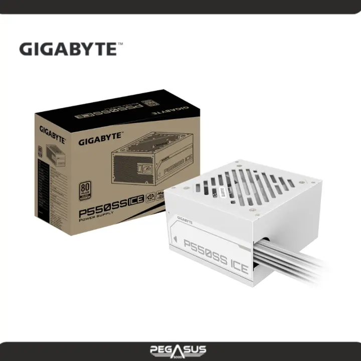 GIGABYTE P550SS ICE 550W 80 PLUS SILVER (GP-P550SS ICE)