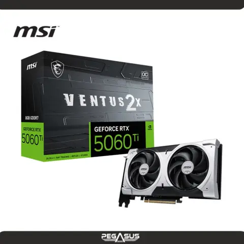 MSI GEFORCE RTX 5060TI VENTUS 2X OC PLUS 8GB GDDR7