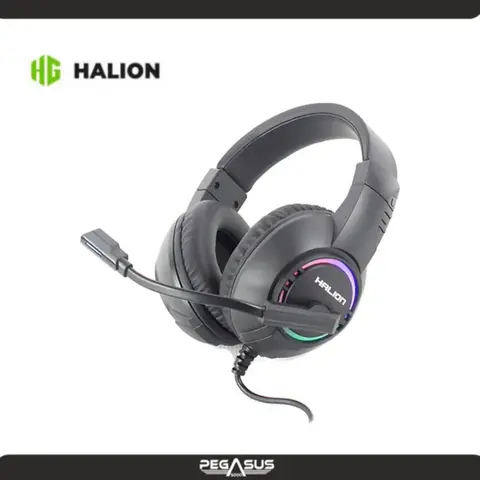 HALION HEADSAET GAMER HALION HA-H409 LOTUS RGB
