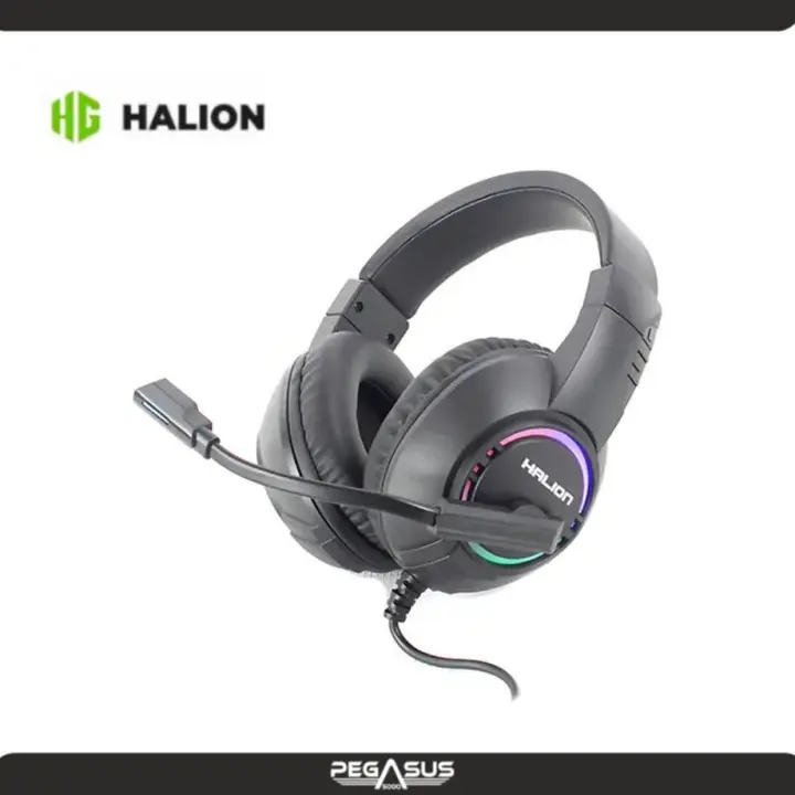 HALION HEADSAET GAMER HALION HA-H409 LOTUS RGB