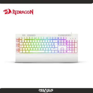 REDRAGON K512W-RGB-1 TECLADO REDRAGON SHIVA WHITE SPANISH