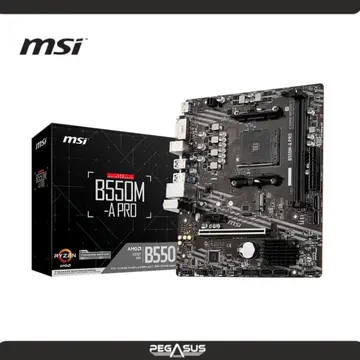 MSI B550M-A PRO AMD AM4 DDR4