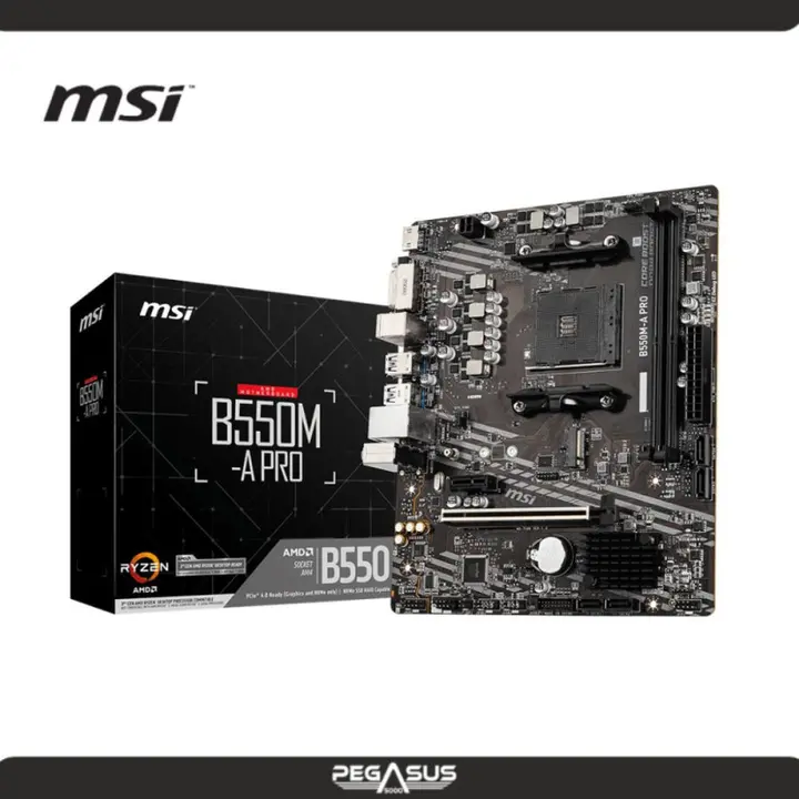 MSI B550M-A PRO AMD AM4 DDR4