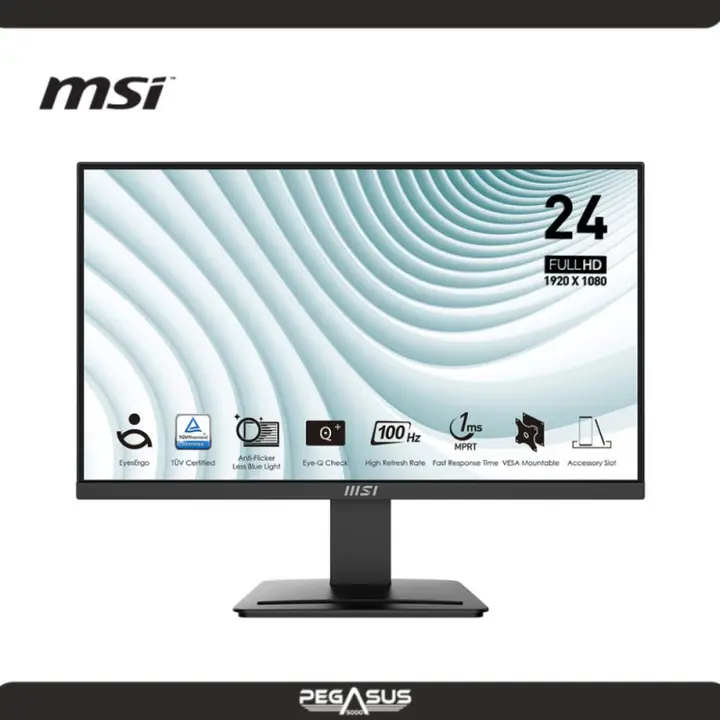 MSI 24" PRO MP2412 FHD 100HZ 1MS VA