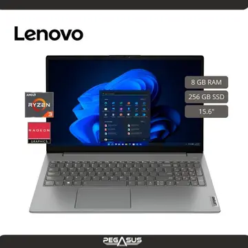 LAPTOP LENOVO V15 G4 AMN AMD R3 7320U 8GB 256GB SSD INTEGRATED 15.6" FHD 2CELL NO OS ARTIC GREY