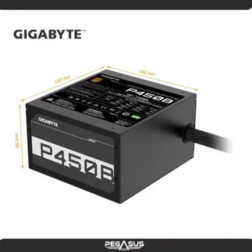 GIGABYTE P450B 450W PLUS 80 BRONCE