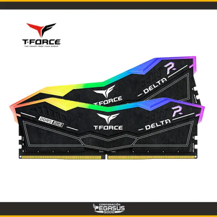 T-FORCE DELTA RGB 32GB (2X16GB) 7200MHZ DDR5 BLACK