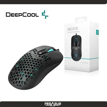 DEEPCOOL MC310 RGB GAMING BLACK ULTRALIGHT USB (PN:R-MC310-BKCUNN-G)