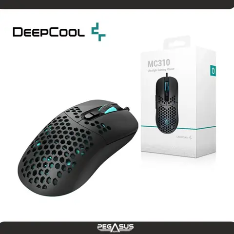 DEEPCOOL MC310 RGB GAMING BLACK ULTRALIGHT USB (PN:R-MC310-BKCUNN-G)