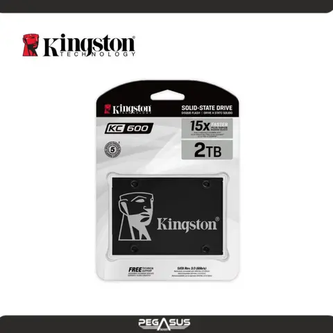 KINGSTON UNIDAD DE ESTADO SOLIDO SSD KINGSTON KC600 2TB SATA 6GB/S 2.5"