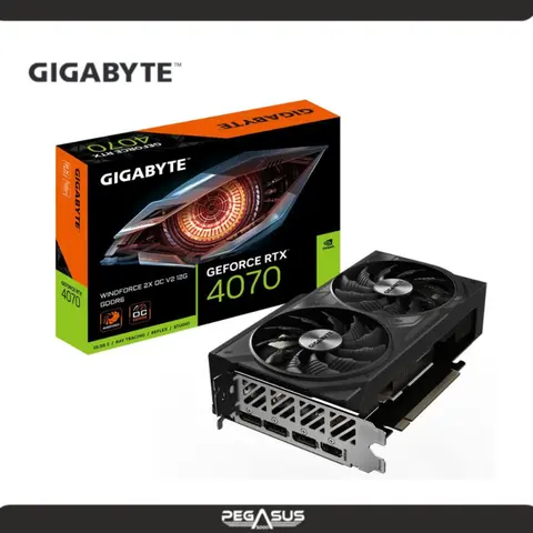 GIGABYTE GEFORCE RTX 4070 WINDFORCE 2X OC V2 12GB GDDR6