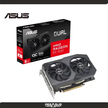 ASUS RADEON ASUS DUAL RX 7600 V2 8GB GDDR6 OC