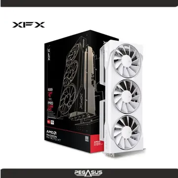 XFX AMD RX 9070XT WHITE TRIPLE FAN GAMING 16GB