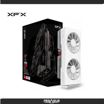 XFX SWIFT AMD RADEON RX 9060 XT PRO GAMING OC WHITE 8GB GDDR6
